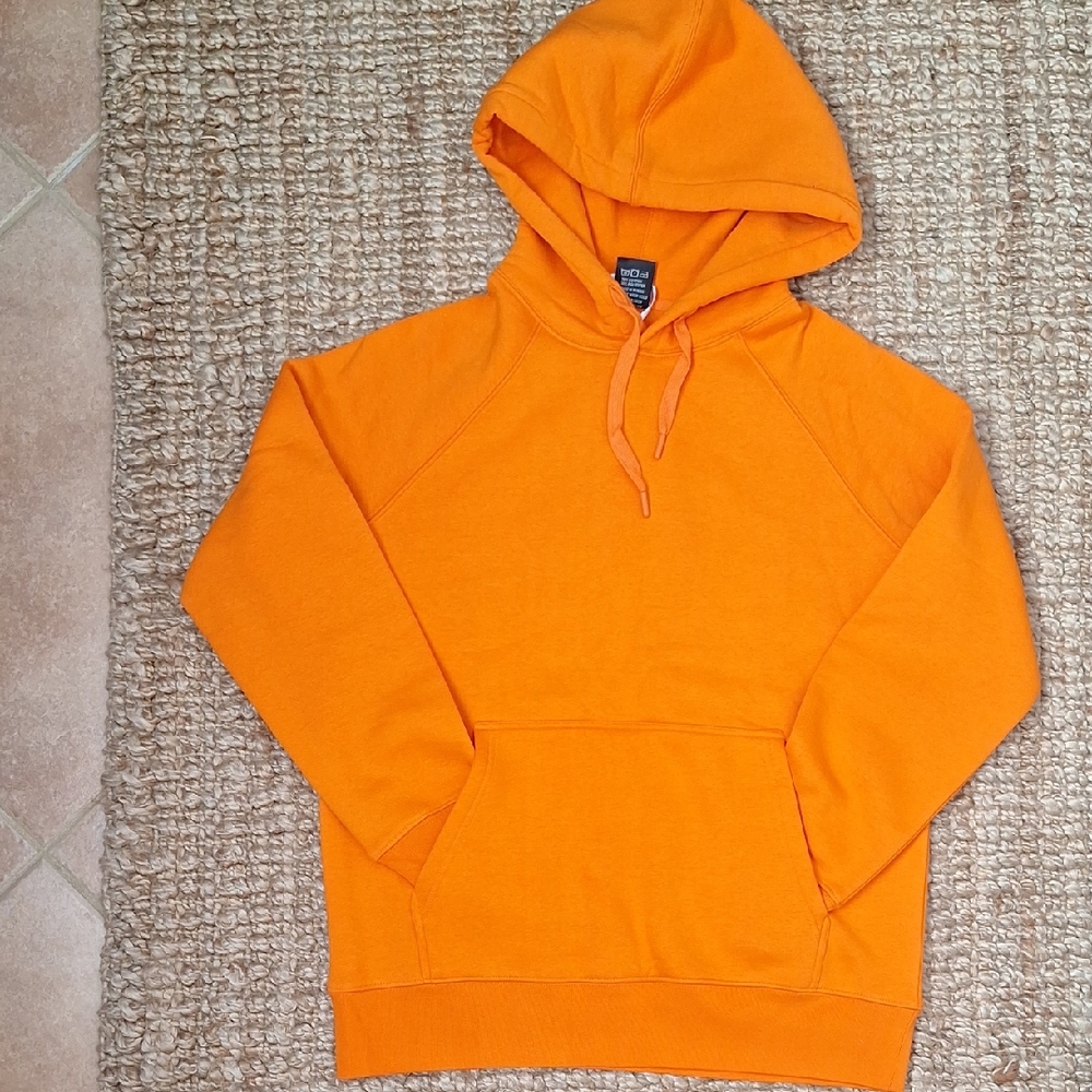 Orange Hoodie. Oversized.